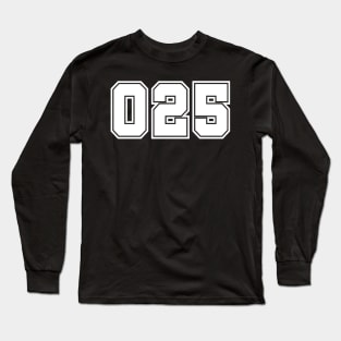 Collectible Numbered Tee Collection: Find Your Number! Long Sleeve T-Shirt